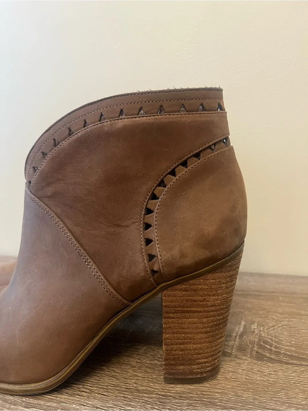 Vince Camuto Fritan Ankle Bootie Women's Size 10M Brown Boho Festival